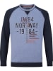 Jan Vanderstorm Sweatshirt OWEN in blau