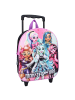 Monster High Monster High Trolley-Rucksack 3D Design mit praktischen Rollen in Mehrfarbig