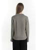 DreiMaster Damen Strickpullover in Grau Melange
