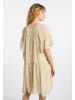 DreiMaster Vintage Damen Kleid in Wollweiss Mehrfarbig