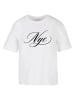 Mister Tee Mister Tee NYC Calligraphy Letters Tee in white