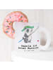 Mr. & Mrs. Panda Kaffeetasse Panda Angeln mit Spruch in Transparent