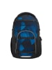 Coocazoo Schulrucksack-Set BYTE "Electric Ice" 2-tlg. in Schwarz/Blau