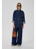 My Essential Wardrobe Jeanshemd Denim Loose fit in Dark Blue Un-Wash