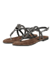 Lazamani Sandalen in Pewter
