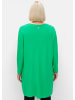 sheego Longshirt in grasgrün