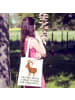 Mr. & Mrs. Panda Shopping Tasche Steinbock Perfektion mit Spruch in Creme