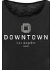 F4NT4STIC Long Cut T-Shirt PLUS SIZE  Downtown LA Muster in schwarz