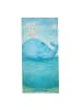 Mr. & Mrs. Panda Strandtuch Wal Konfetti Design ohne Spruch in OZeichenanblue