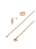 faina Women Jewelry Set in gold