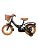 Volare Kinderfahrrad Ashley 12 Zoll in schwarz