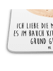 Mr. & Mrs. Panda Untersetzer Set Robbe Liegen mit Spruch in Weiß