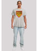 F4NT4STIC T-Shirt Kiss Army Logo in grau meliert