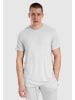 SMILODOX T-Shirt Ilian Modal in Grau Melange