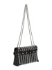 FELIPA Handtasche in SCHWARZ SILBER