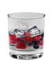 Mr. & Mrs. Panda Wasserglas Stinktier Sitzen ohne Spruch in Transparent