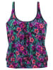 Venice Beach Oversize-Tankini-Top in marine bedruckt