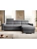 MF Design Falcon Recamiere Rechts in Dunkelgrau -  (L) 248 x (B) 248 x (H) 95 cm