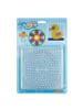 Hama 2tlg. Set: Blister Maxi-Stiftplatten, gr. Quadrat, Kreis in transparent