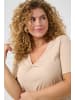 KAFFE curve T-shirt KCwinni A-shape in Feather Gray