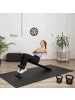 relaxdays 48x Bodenschutzmatten in Schwarz - (B)60 x (T)60 cm