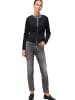 Zero  Blazer Wildlederoptik in Black Beauty