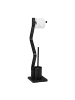 relaxdays WC Garnitur Schwarz - (B)18,5 x (H)75 x (T)18,5 cm