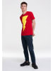 Logoshirt T-Shirt Shazam Logo in rot