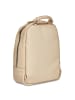 Knomo City Rucksack RFID Schutz Leder 20 cm trench beige