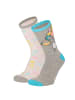 Yuhu Kinder Ostersocken 2er Pack in Grau