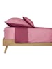 Schiesser Feinbiber-Spannbettlaken Finni in Rosa