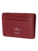 Golden Head Polo Kreditkartenetui RFID Schutz Leder 7.5 cm in rot