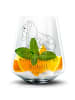 Mr. & Mrs. Panda Whiskyglas Hund Basset Hound mit Spruch in Transparent