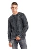 Carlo Colucci Strickpullover Errera in Schwarz