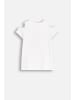 Coccodrillo T-Shirt mit kurzem Ärmel in weiß