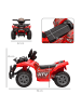 HOMCOM Kinder Elektrofahrzeug in Rot 70L x 42B x 45H cm