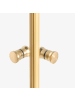 Beliani Duschkabine HUAPI in Gold - (W) 90 x (H) 190 x (L) 90 cm