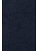 Faera Schal in Dreiecksform mit bunter Zierstichkante in Navy
