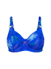 Triumph Bügel-Bikini-Top Red Label Summer Tropics in BLUE COMBINATION