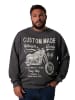 Men Plus Sweatshirt in anthrazit melange
