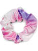 styleBREAKER Scrunchie Haargummi in Rosa-Violett