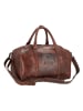Greenburry Rugged Weekender Reisetasche Leder 48 cm in brown