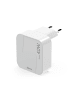 Hama Schnellladegerät GaN, 2x USB-C, faltbares Mini-Ladegerät, PD, 40 W,