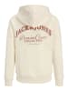 JACK & JONES Junior Hoodie JJEBRANDES BACKP RELAXED SWEAT in antique white