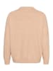 SAINT TROPEZ Strickpullover HayaSZ Gerade Passform in Macadamia