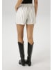 Aniston CASUAL Shorts in hellbeige-sand-schwarz-silberfarben