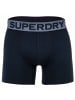 Superdry Boxershort 3er Pack in Dunkelblau/Grau