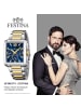 Festina Chronograph-Armbanduhr Festina Timeless Chronograph silber, gold (ca. 37mm)