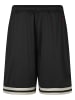 FUBU Mesh Short in black/creme