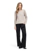 Betty Barclay Strickpullover mit Pailletten in Taupe Melange